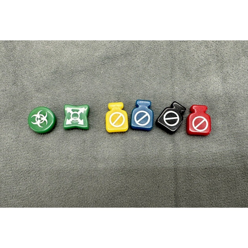 Pandemic Board Game Replacement Part Cure Outbreaks Infection Rate Markers 2013